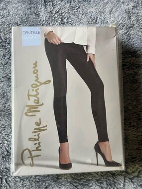 Philippe Matignon Black Leggings